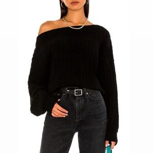 NWT Free People Cabin Fever pullover sweater. 🖤
